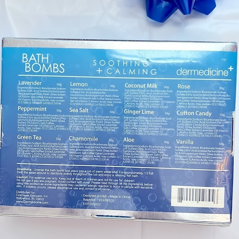 Calm & Soothing Bath Bomb Kit. Sealed and never opened. - Picture 4 of 4